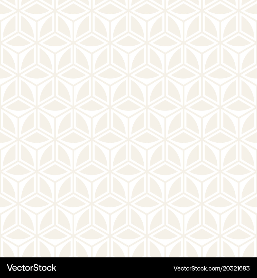 Subtiler Hexagonal Grid Muster vektorbild