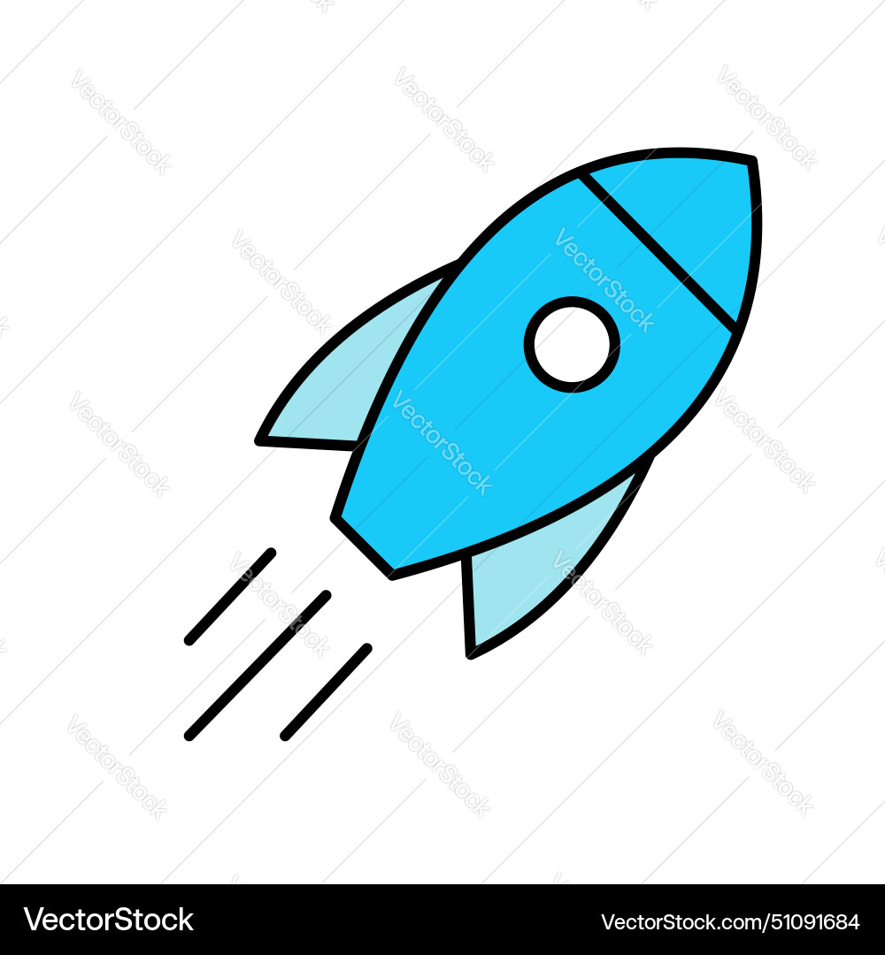 Deploying machine learning model icon design vector image
