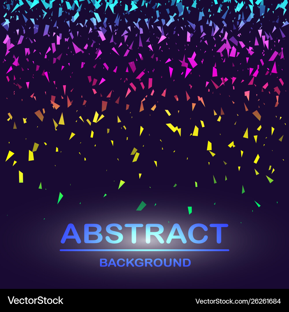 Dynamic abstract scattering particles background Dynamic abstract scattering particles background Vector Image