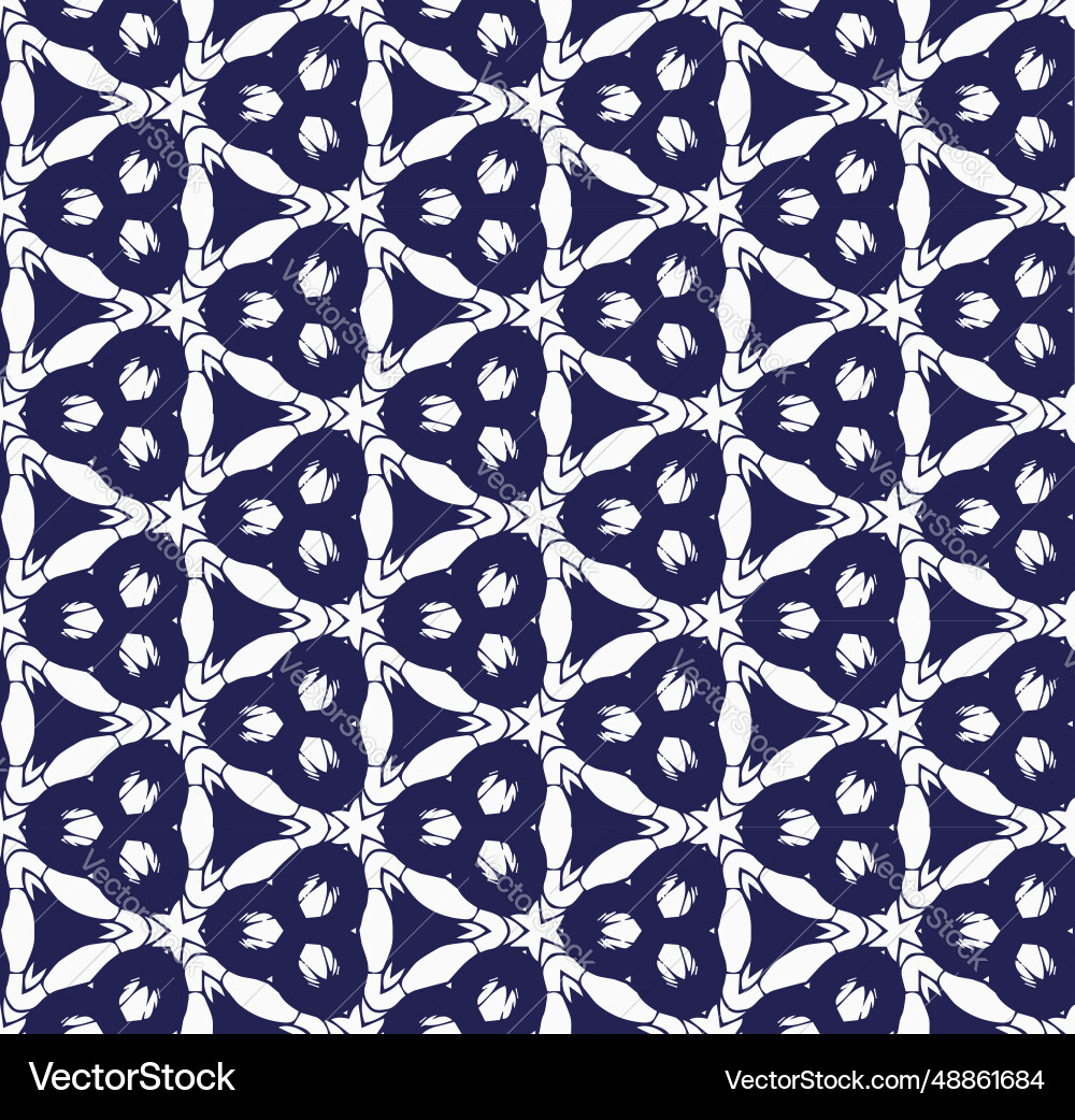Multi color seamless abstract pattern background Vector Image