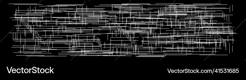 Grid mesh of random lines reticle grating Grid mesh of random lines reticle grating vector image