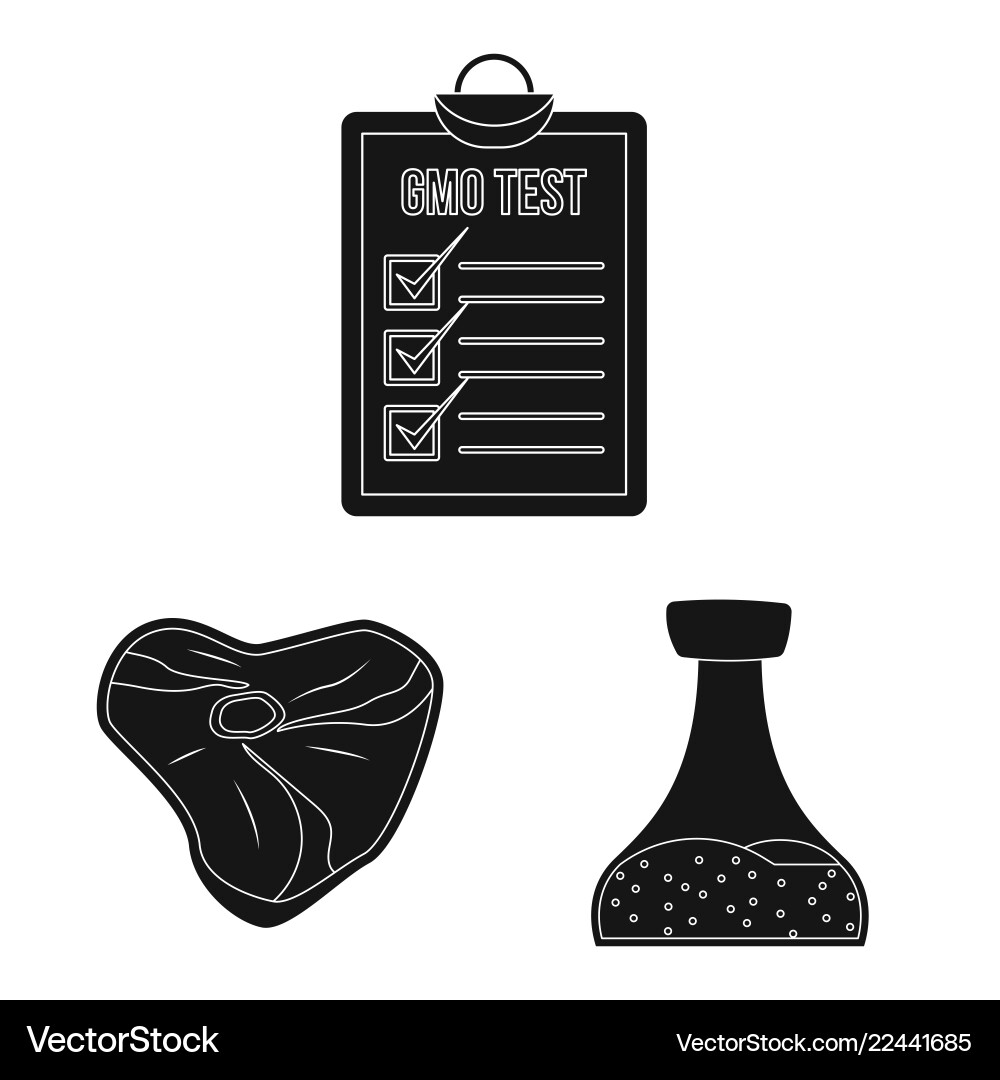Isolated object of and icon set ve vector image