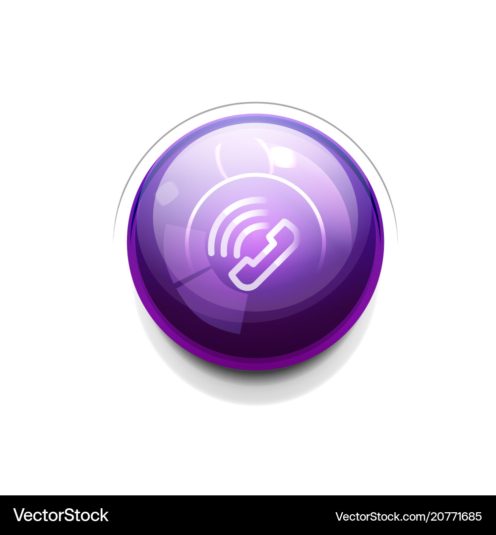 Phone support web button Phone support web button vector image