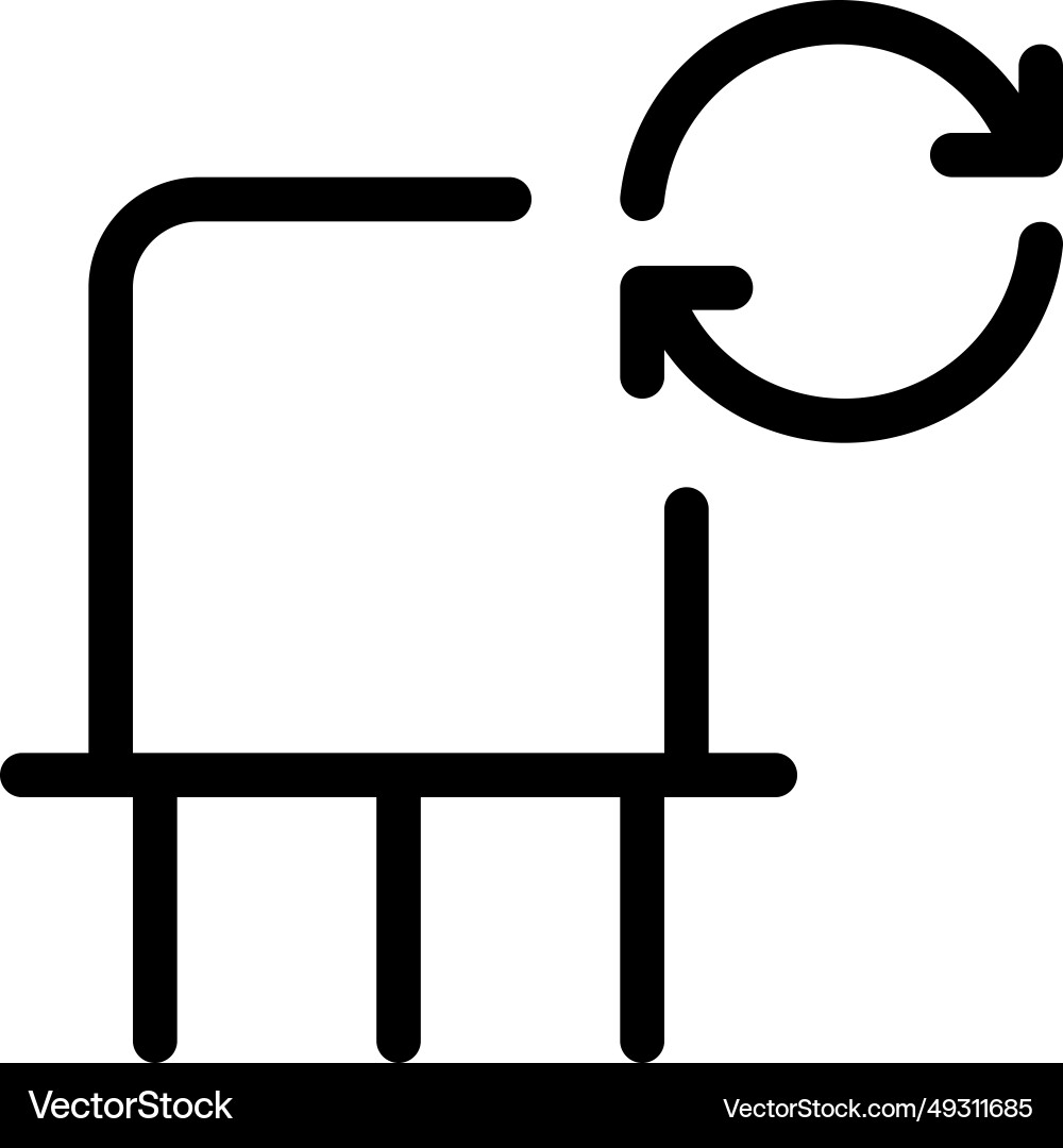 Refresh transistor for optimal electronic function vector image