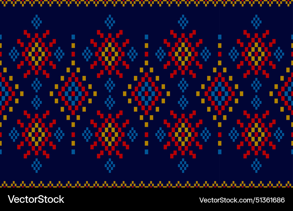 Carpet ethnic aztec art geometric seamless Vector Image
