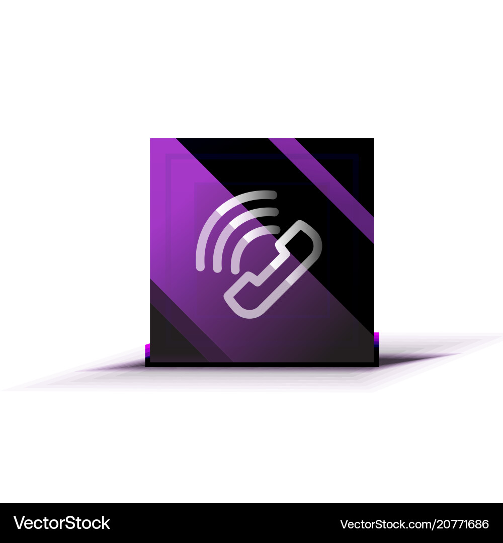 Phone support web button Phone support web button vector image