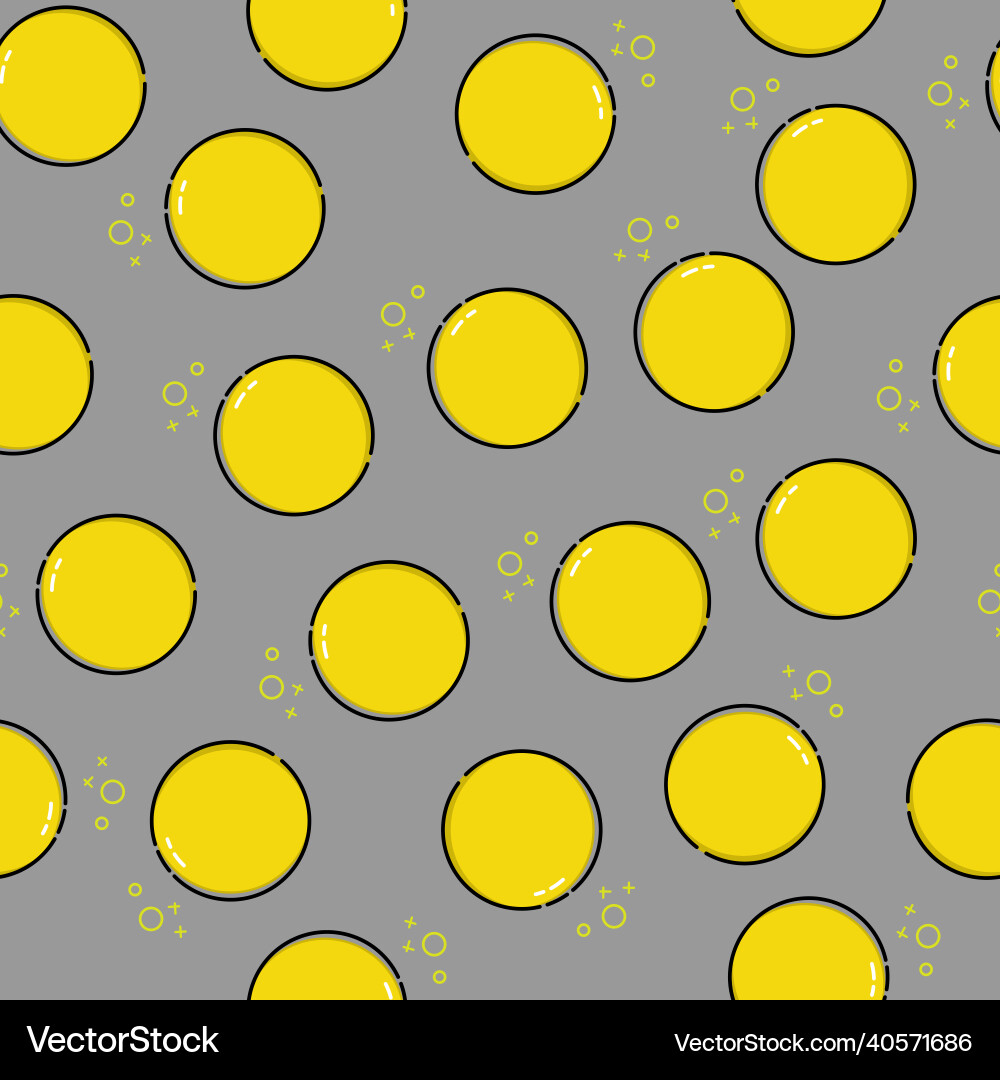 Yellow of circle pattern for design Yellow of circle pattern for design vector image
