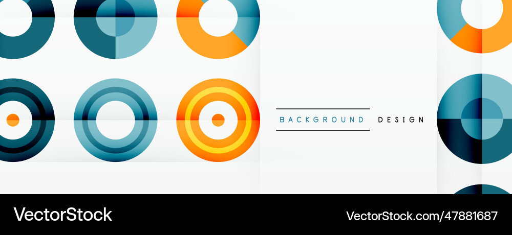 Abstract background with circle symmetric grid Abstract background with circle symmetric grid Vector Image