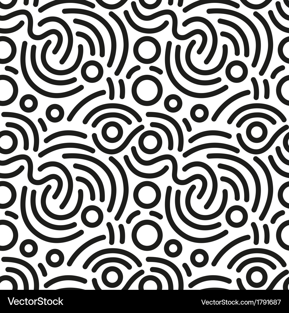 Abstract Line Pattern vector image