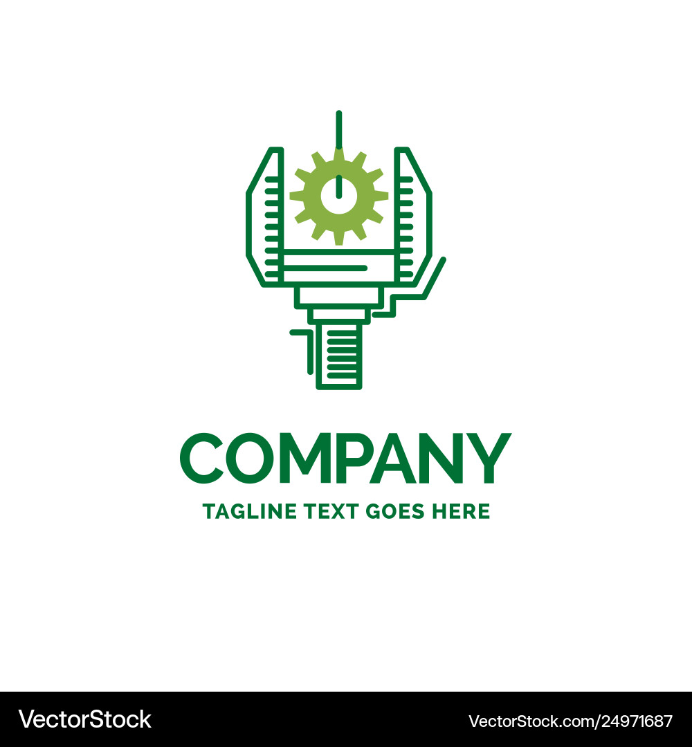 Automation industry machine production robotics Automation industry machine production robotics vector image