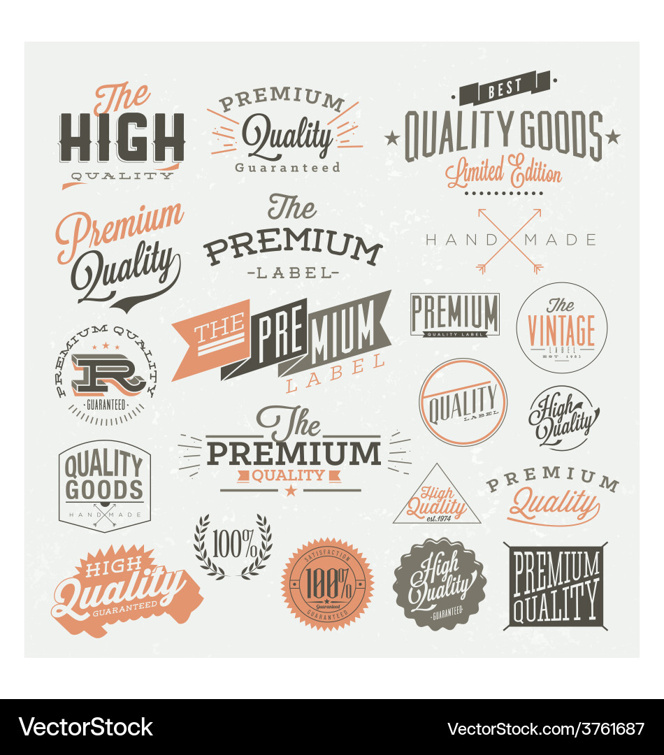 Design elements vector image