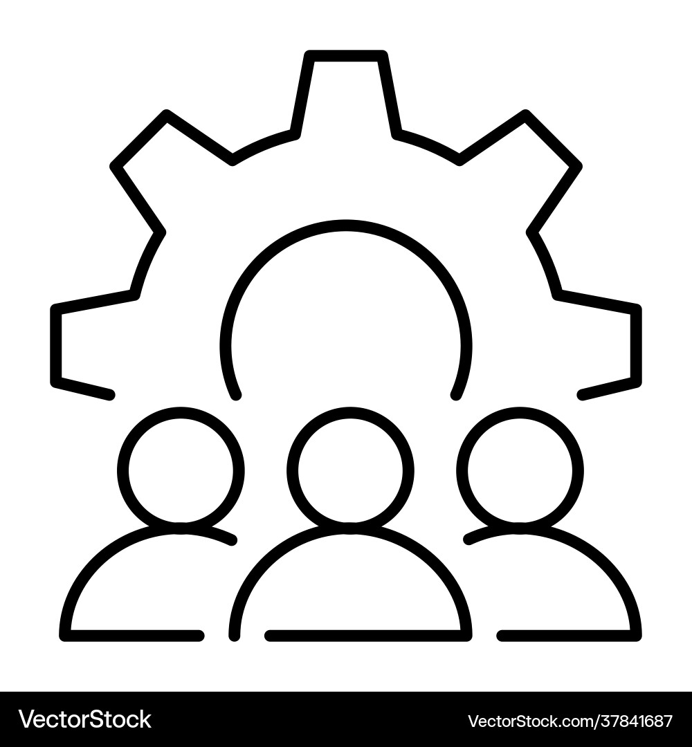 Monochrome organizational matters icon Monochrome organizational matters icon vector image