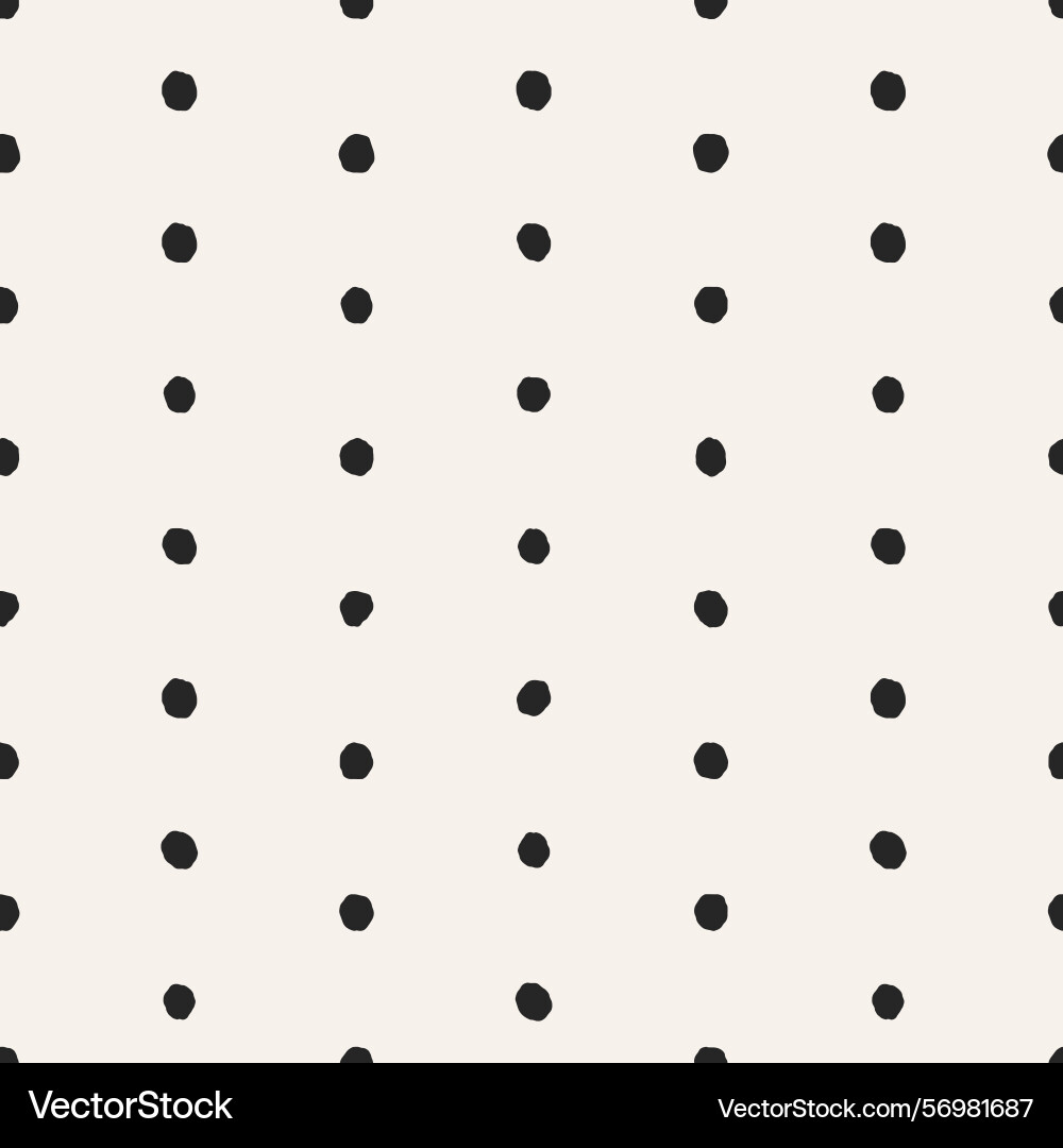 Seamless pattern with simple polka dot texture Seamless pattern with simple polka dot texture vector image