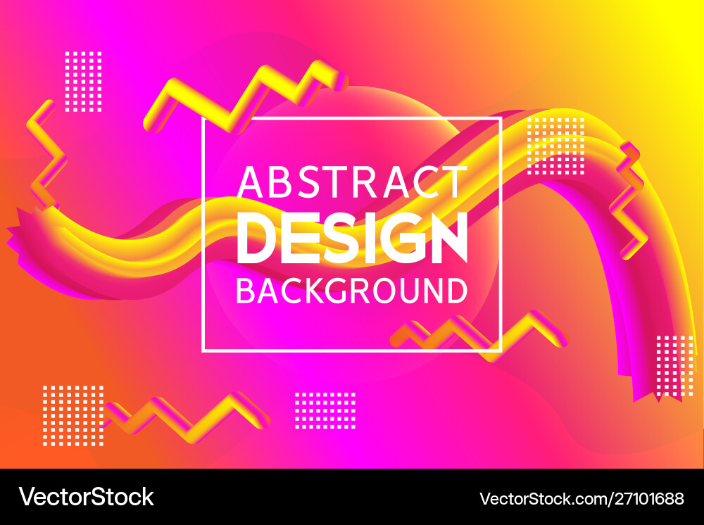 Abstract circle background gradient Vector Image