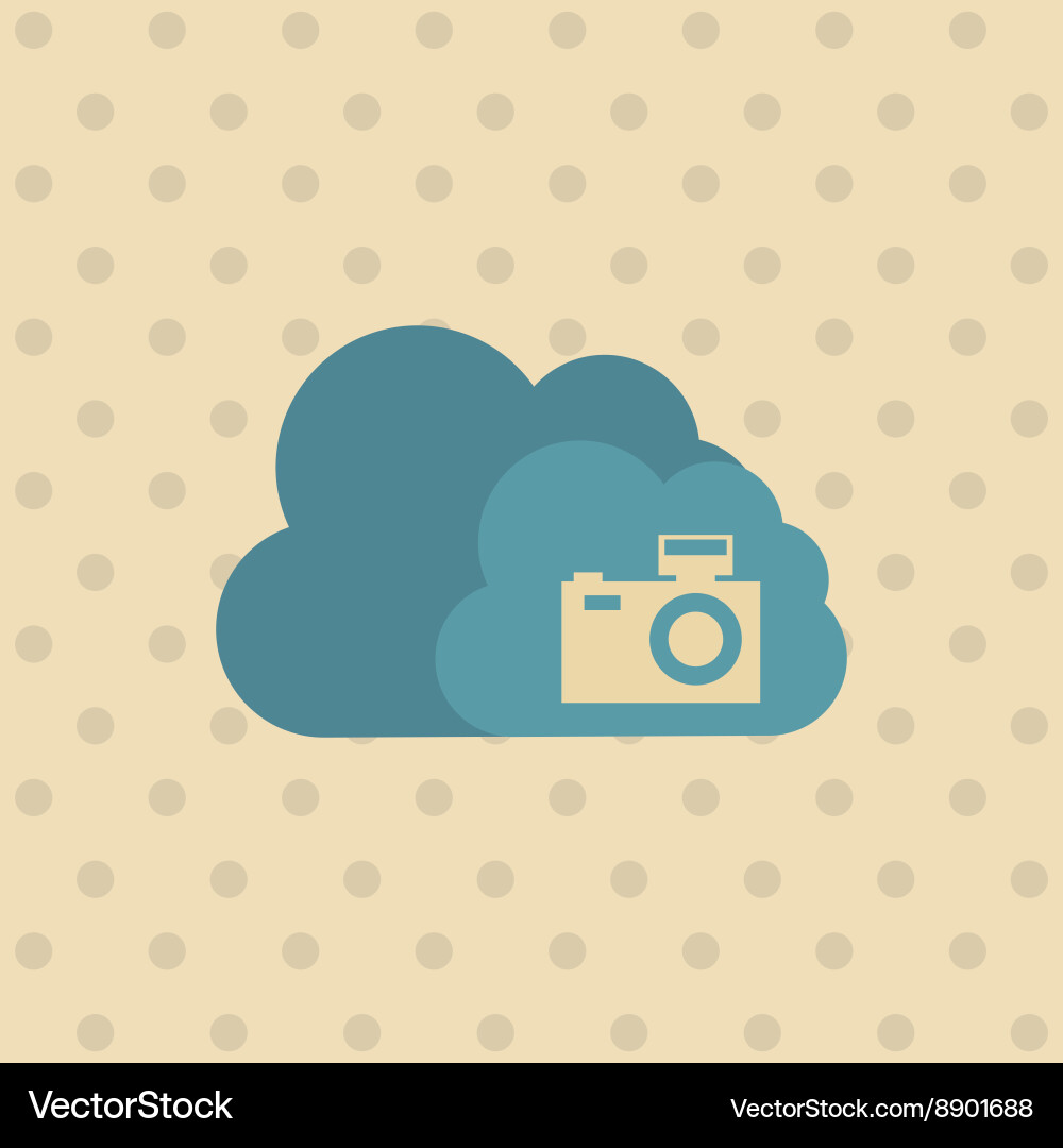 Cloud computing design Vector Image