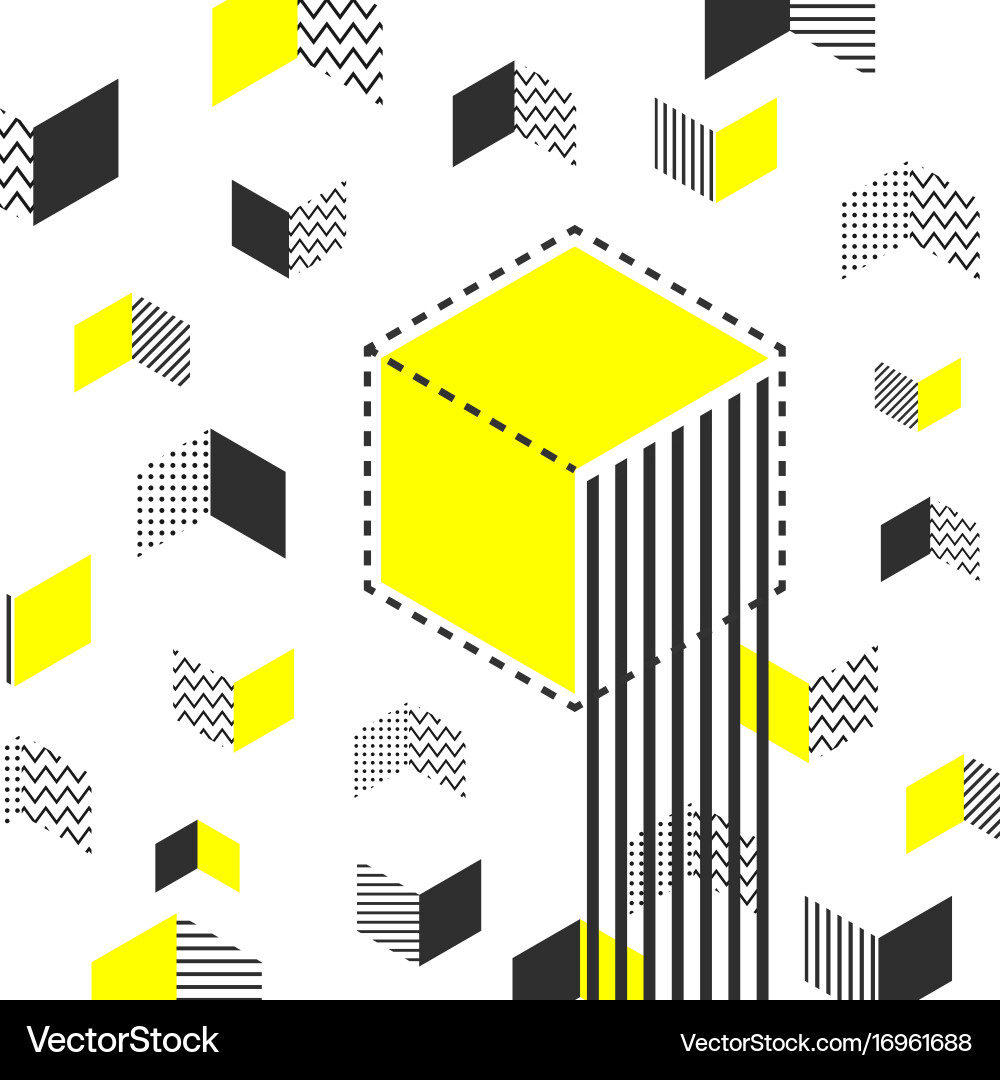 Minimal hipster pattern vector image