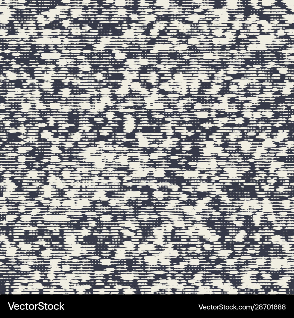 Worn & Textured Abstract Pattern vector image