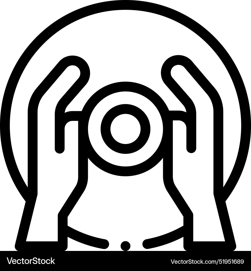 Clay icon thin linear style design isolated Clay icon thin linear style design isolated vector image
