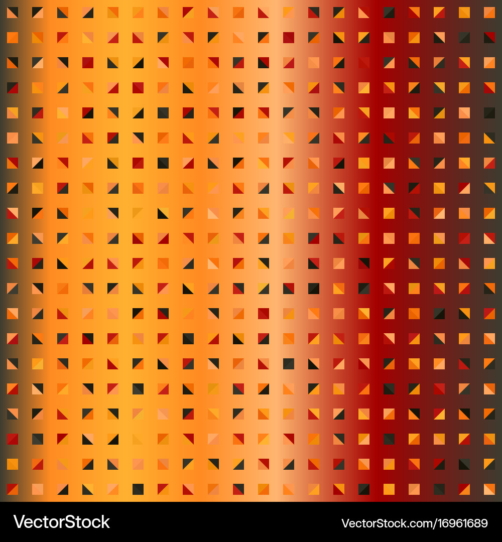 Gradient triangle pattern seamless vector image