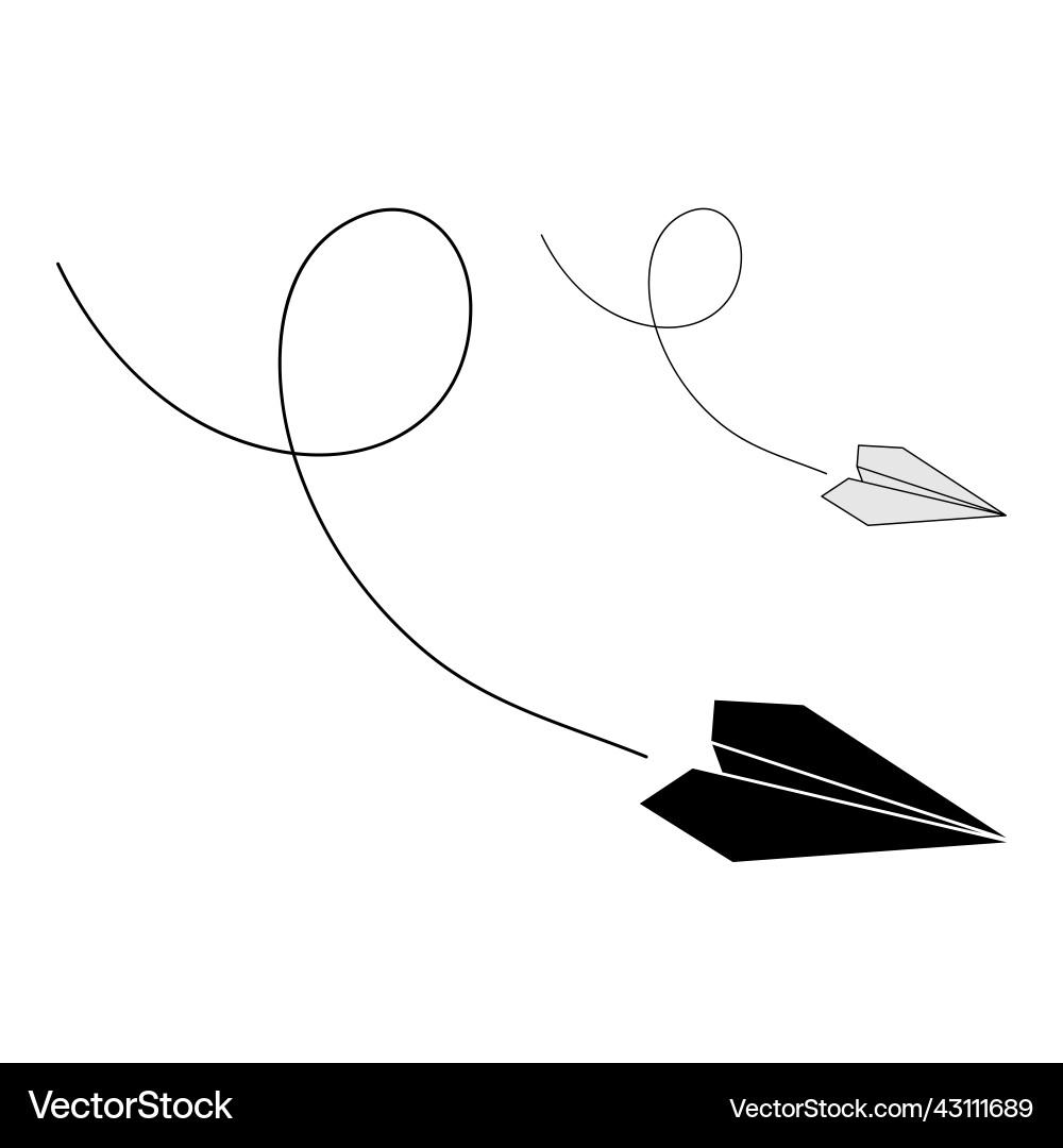 Set aus Papierebene Icons Silhouette und Farbe Set aus Papierebene Icons Silhouette und Farbe vektorbild