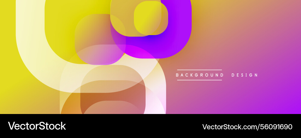 Circular abstract design with overlapping Circular abstract design with overlapping vector image