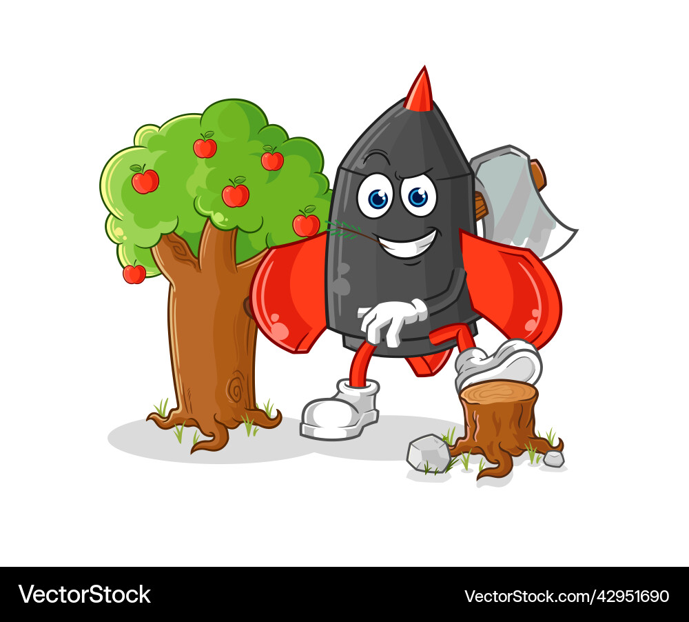 Dart carpenter character Vector Image