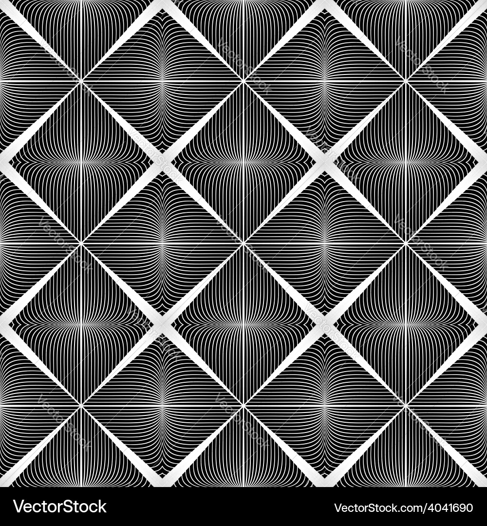 Design seamless monochrome pattern vector image