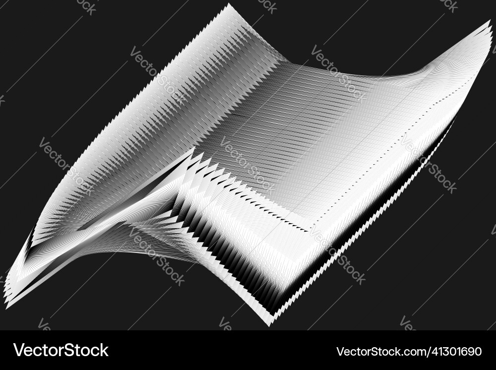 Rgb abstract halftone lines dynamic background Vector Image