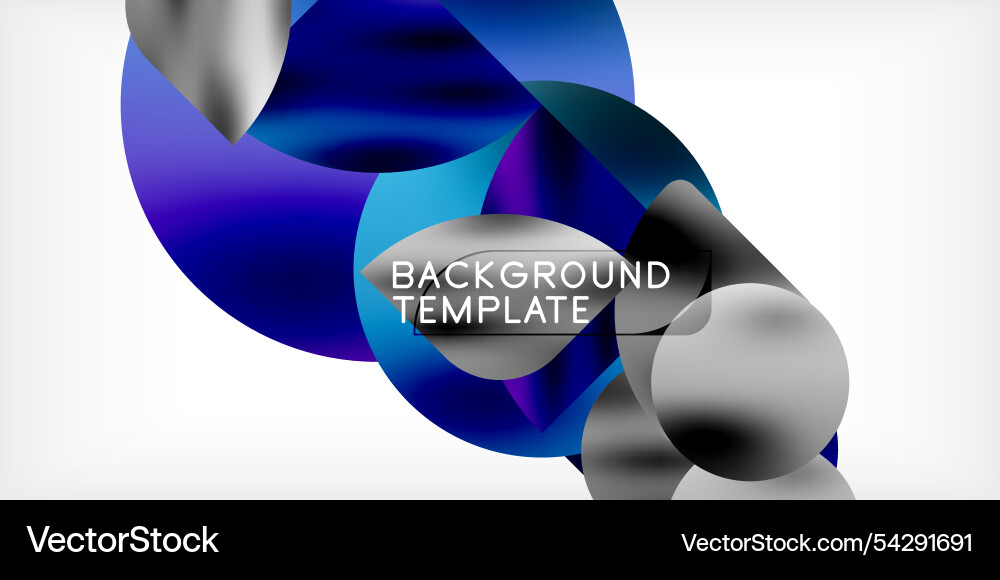 Bright circles with shadows abstract background Bright circles with shadows abstract background Vector Image
