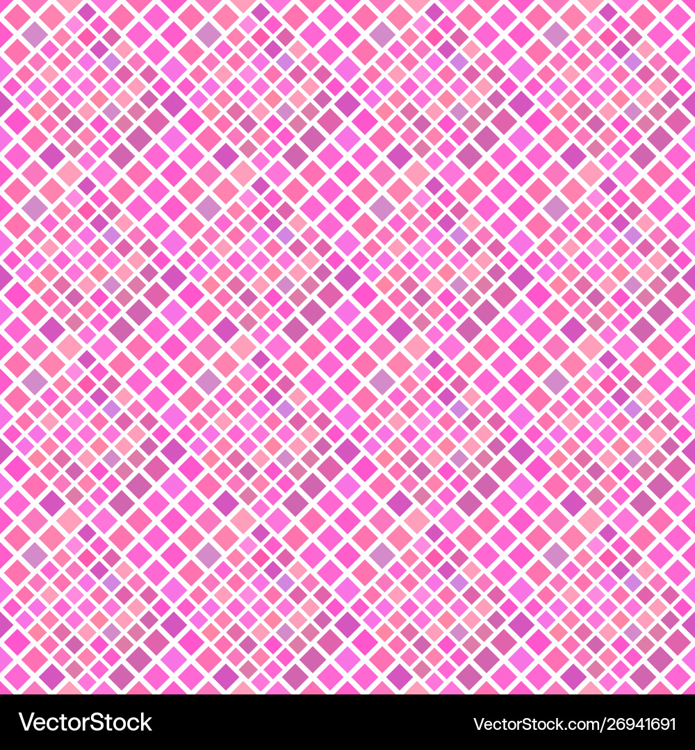 Geometrical abstract pink square pattern Vector Image