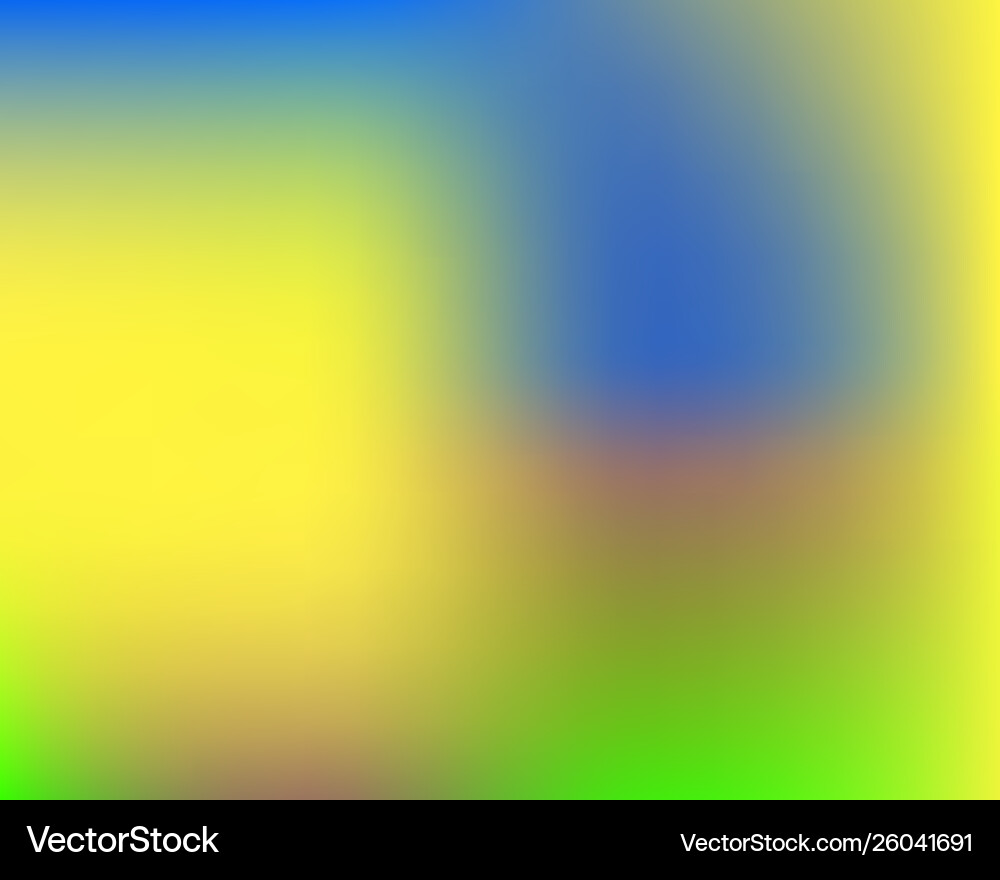 Gradient mesh painted in different colors Vector Image