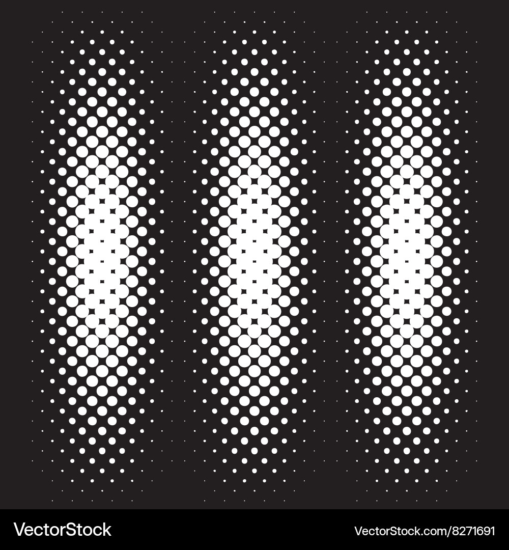 Halftone pattern vector image