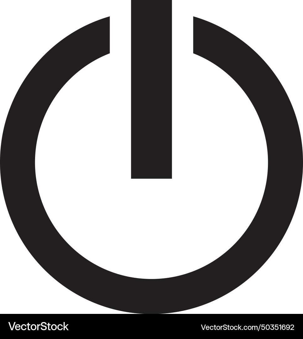 Log out sign shut down icon exit Log out sign shut down icon exit vector image