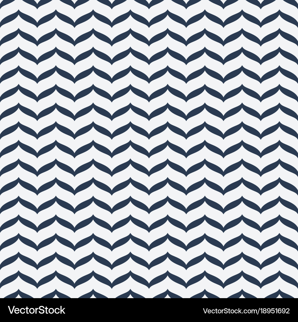 Seamless pattern with waves vector image