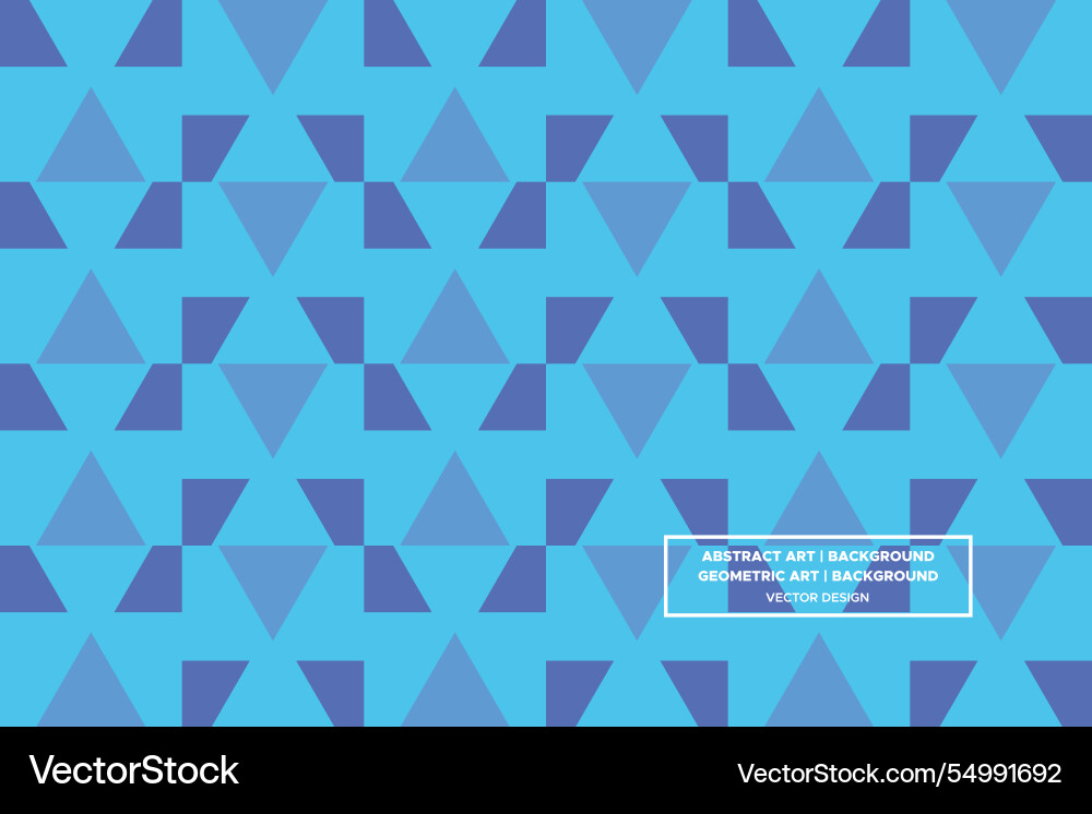Triangle shapes geometric pattern vector image