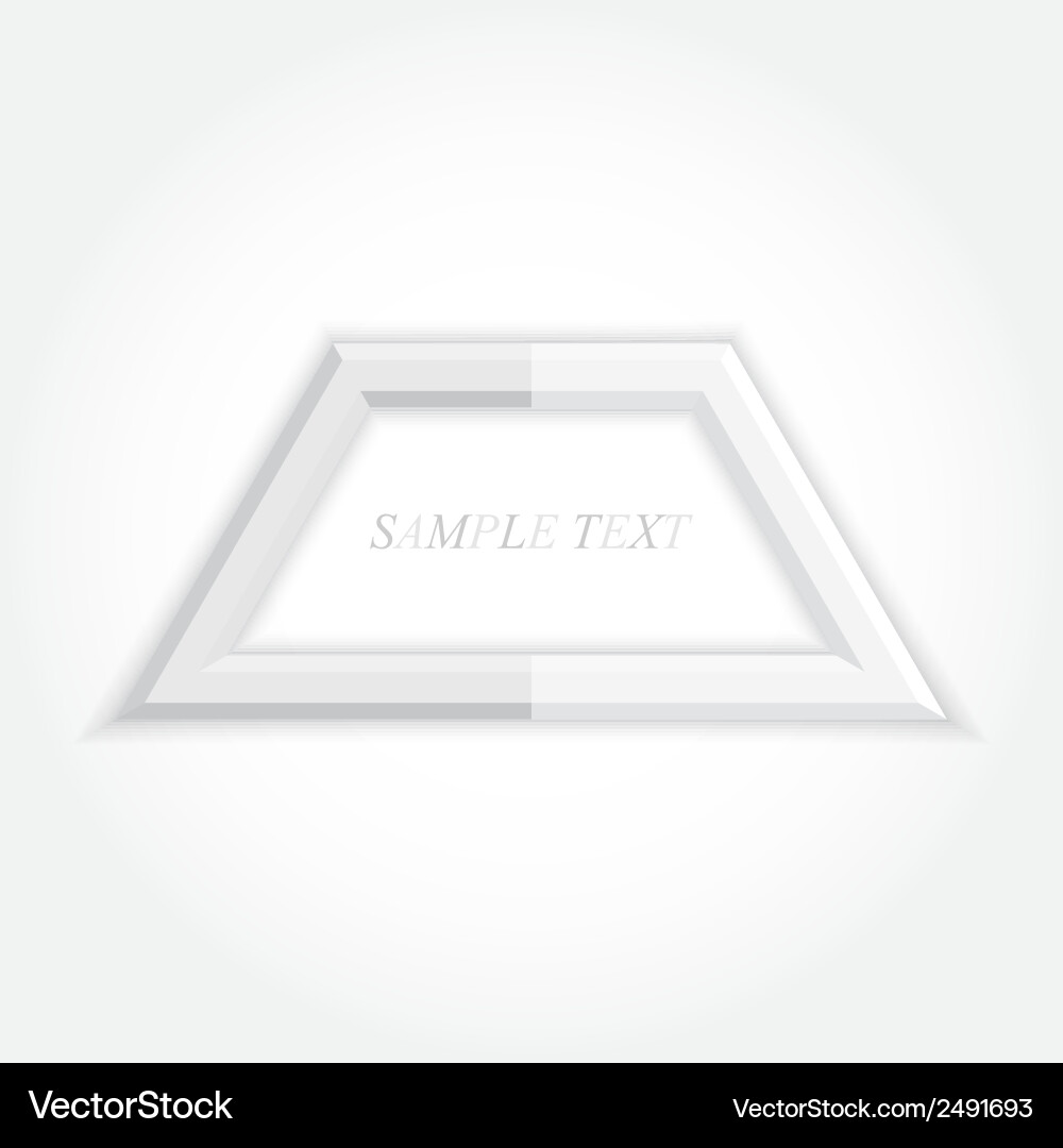 3d abstract background and square icon design vector image