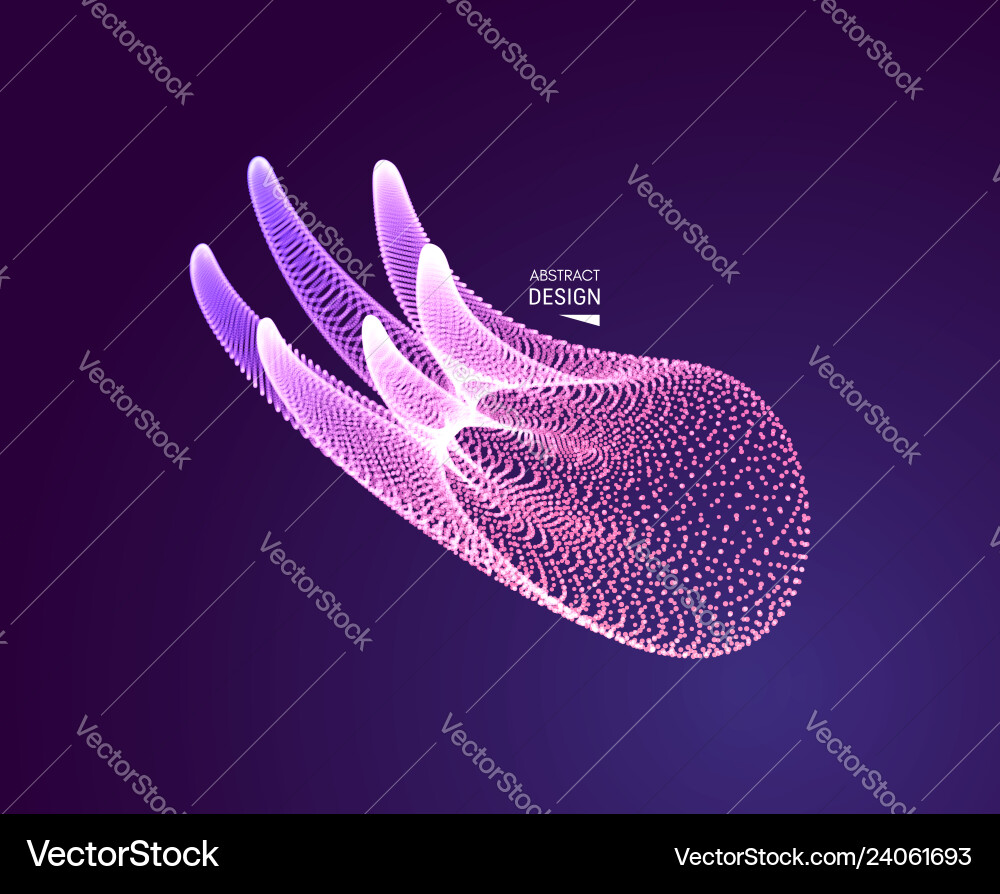 3d connection structure futuristic technology 3d connection structure futuristic technology vector image