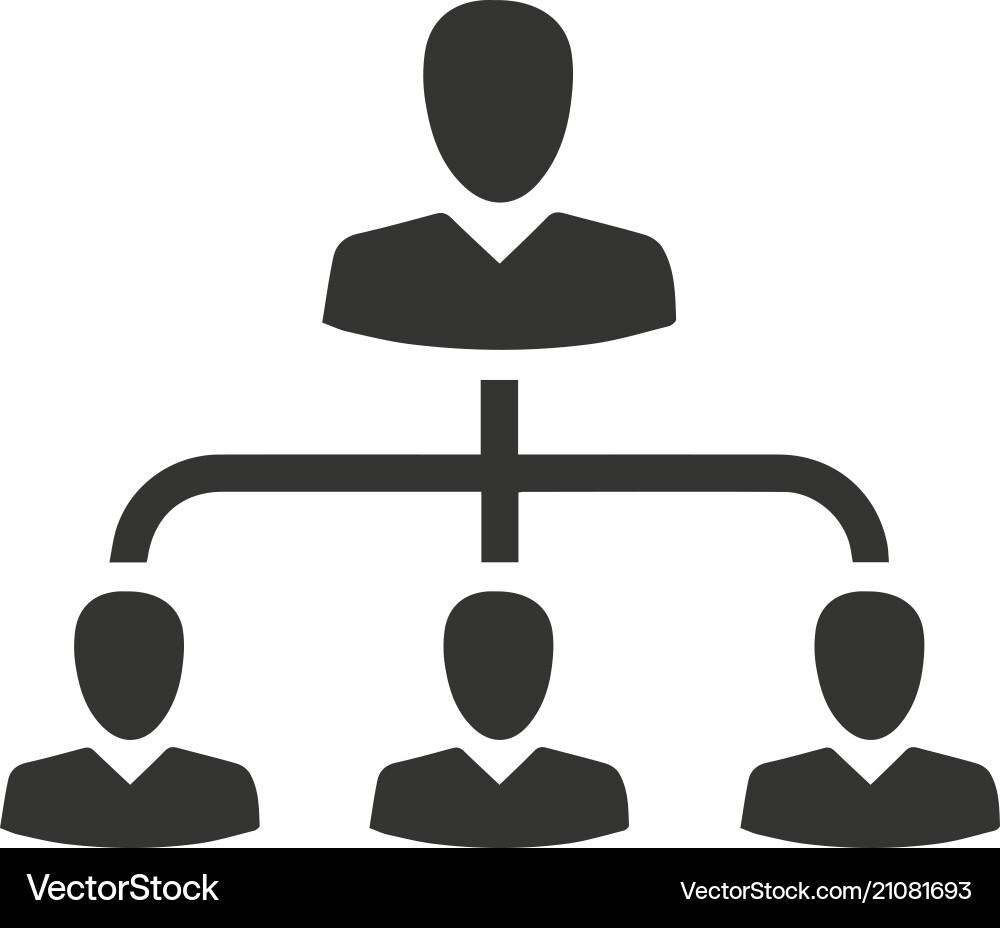Hierarchy icon vector image