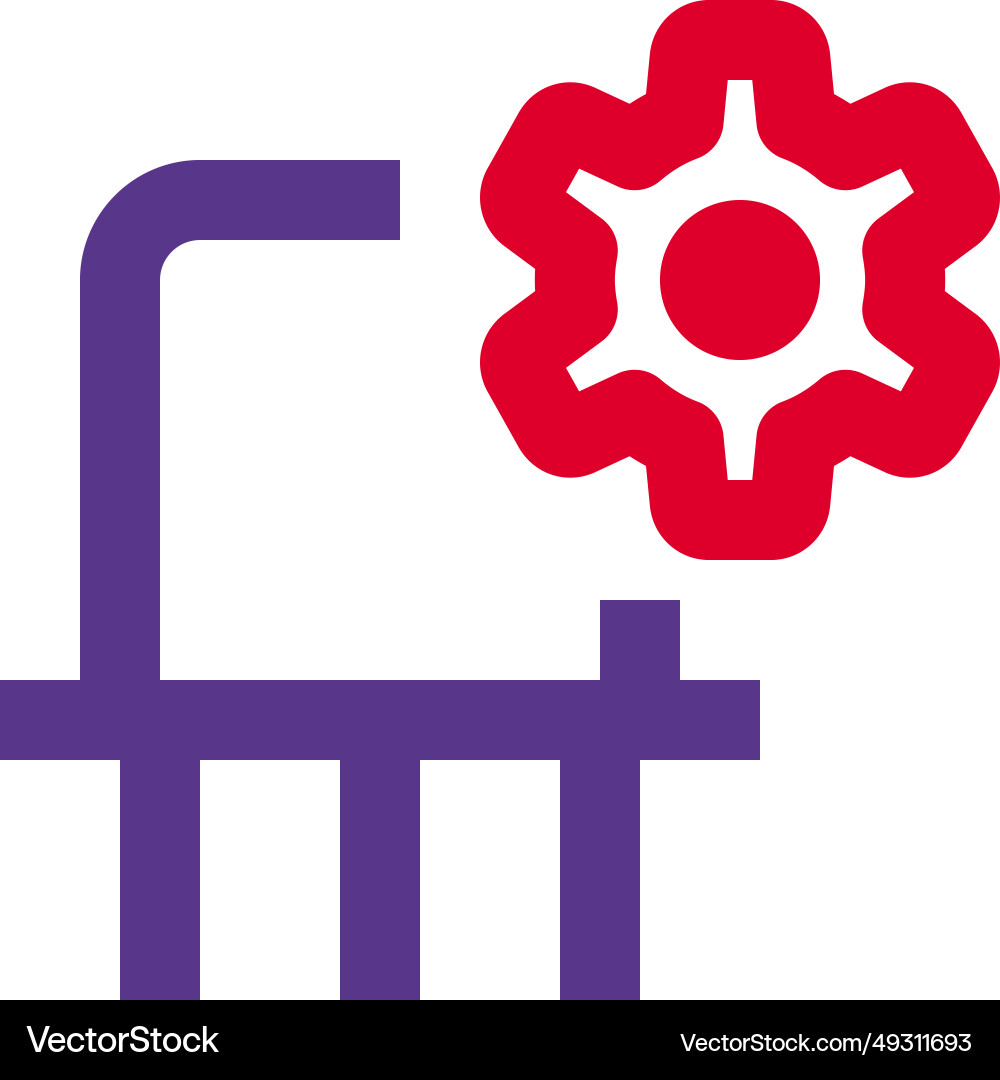 Modifying operational settings within vector image
