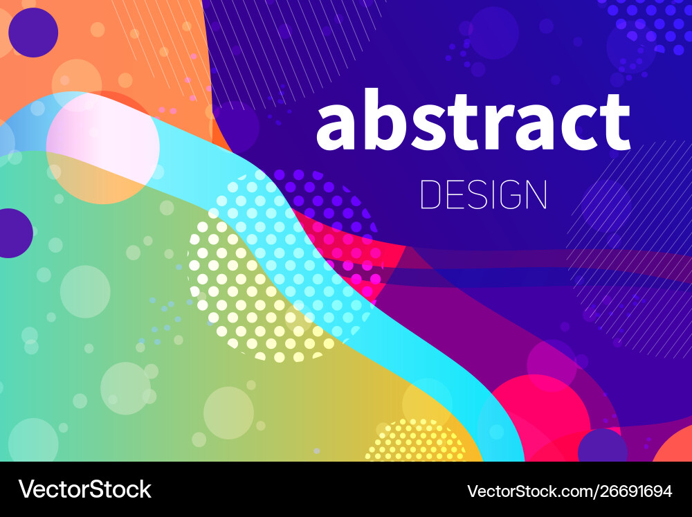 Abstract colorful liquid shape background s Abstract colorful liquid shape background s vector image
