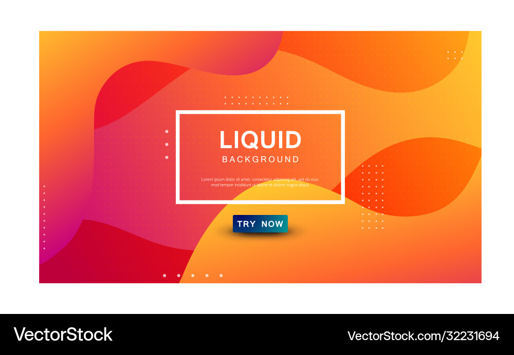 Gradient liquid color background dynamic textured Gradient liquid color background dynamic textured vector image