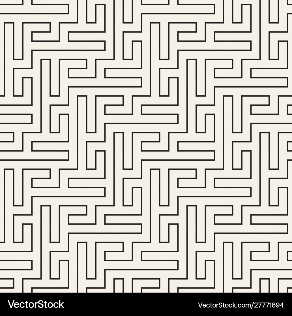 Irregular Geometric Grid Pattern Vector Image