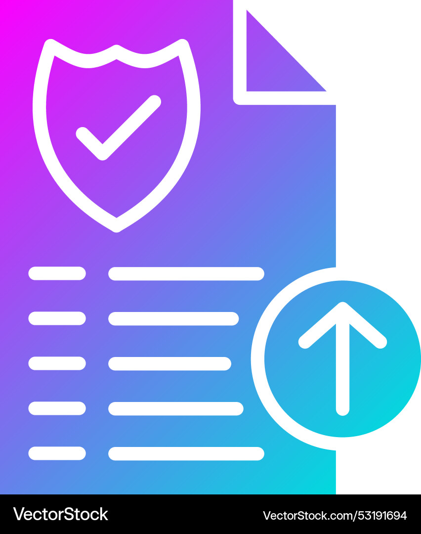 Upload icon design vector image