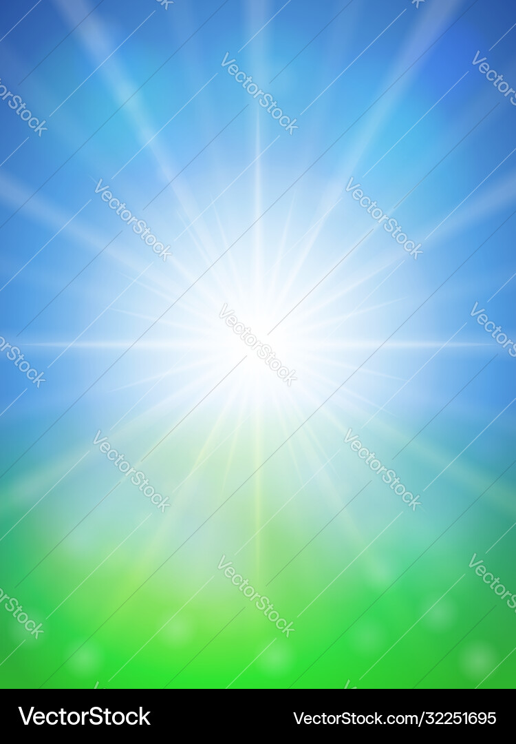 Abstract spring background Vector Image