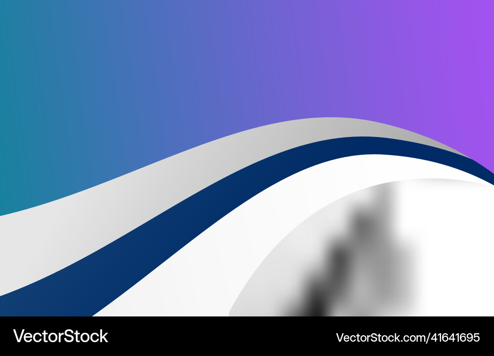 Background design wavy style with text space Background design wavy style with text space vector image