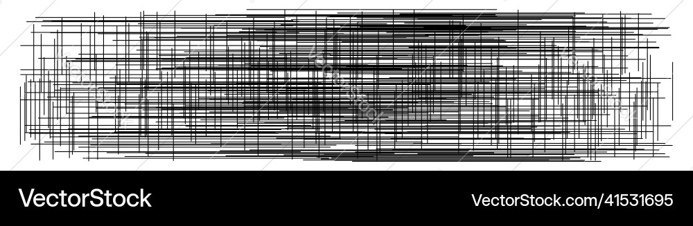 Grid mesh of random lines reticle grating Grid mesh of random lines reticle grating vector image