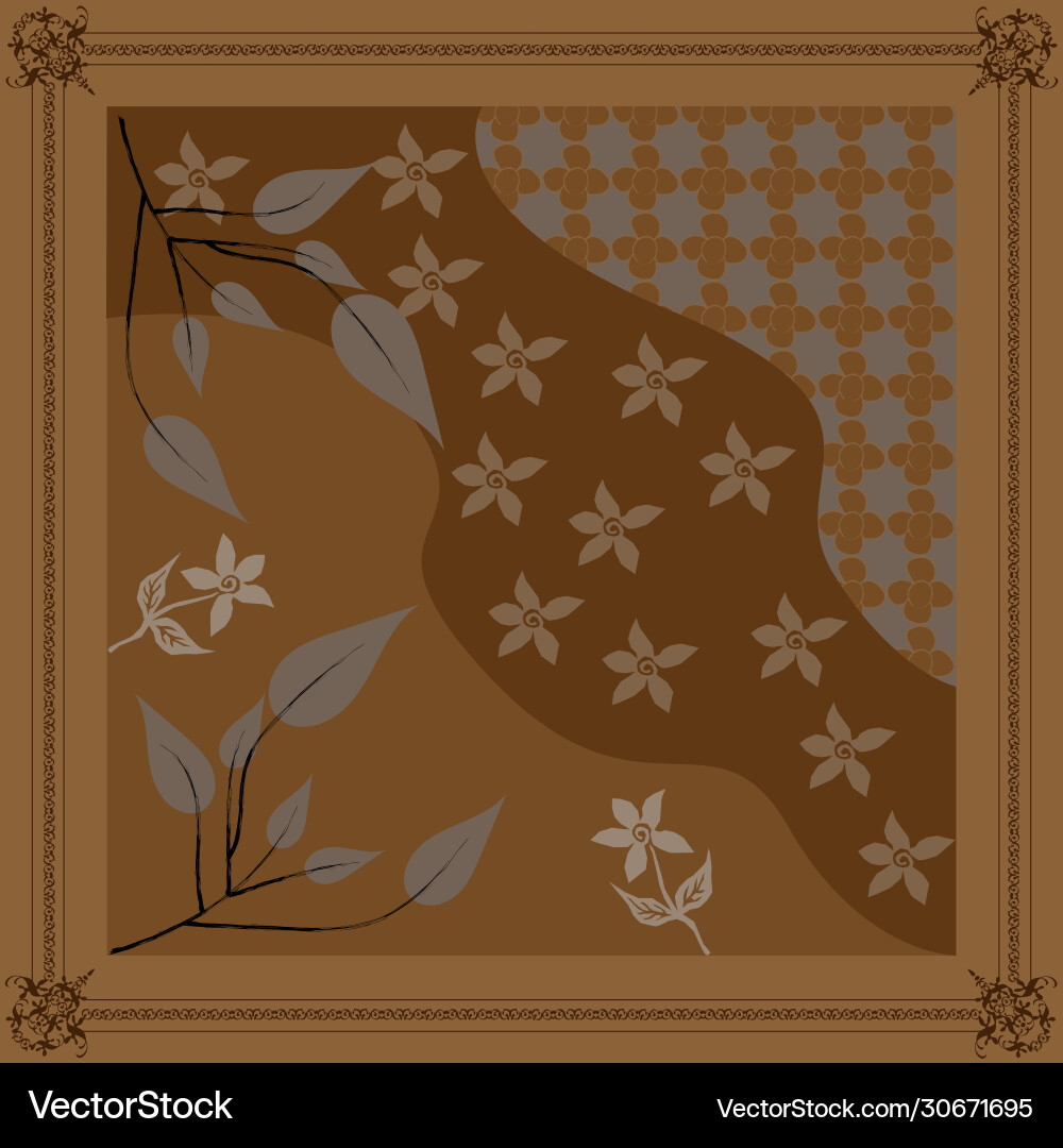 Pattern hijab motif design with abstract Pattern hijab motif design with abstract vector image