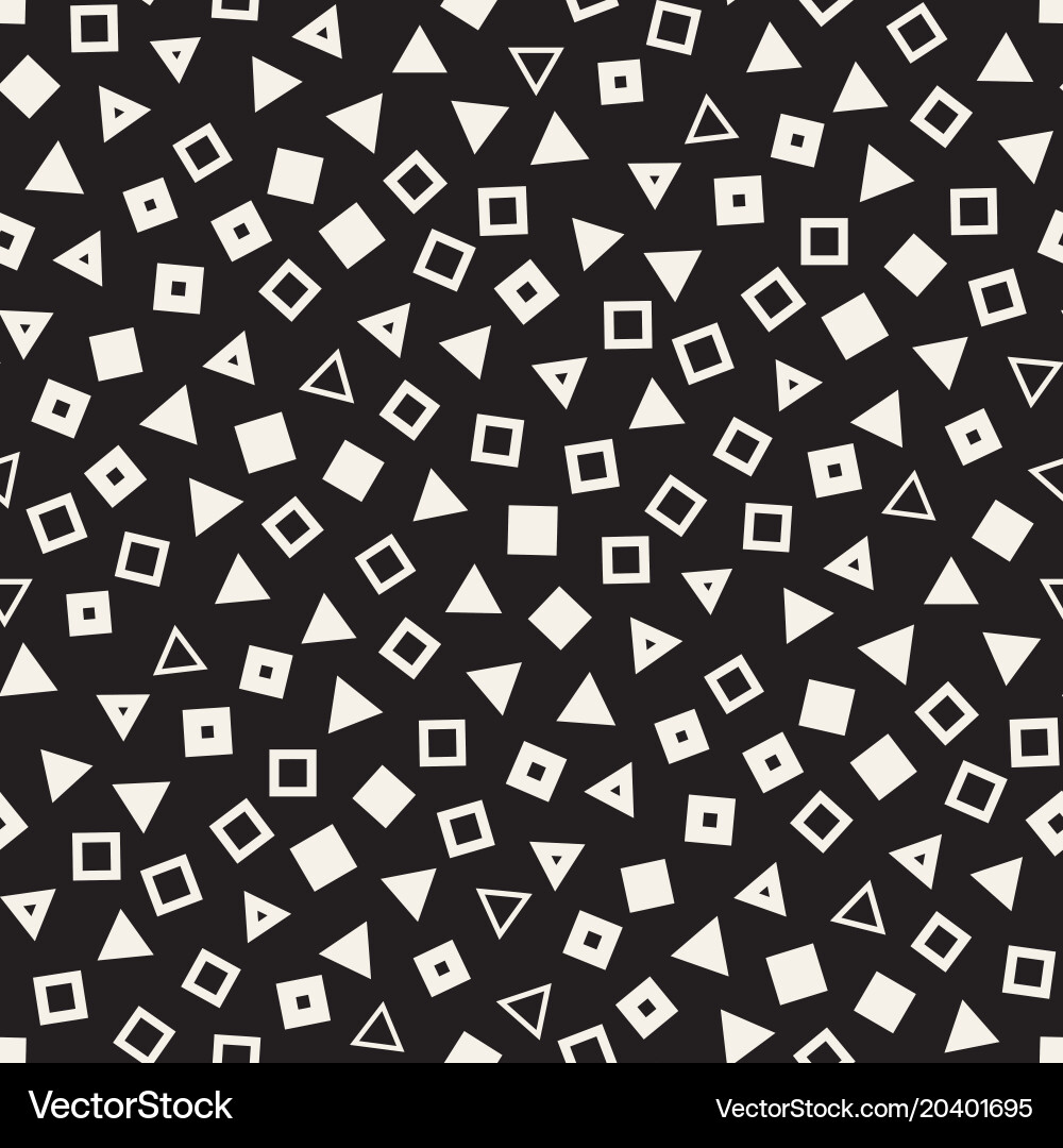 Seamless chaotic patterns randomly scattered Vector Image