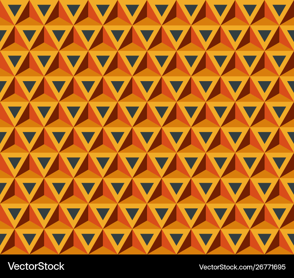 Seamless pattern with triangles Seamless pattern with triangles vector image