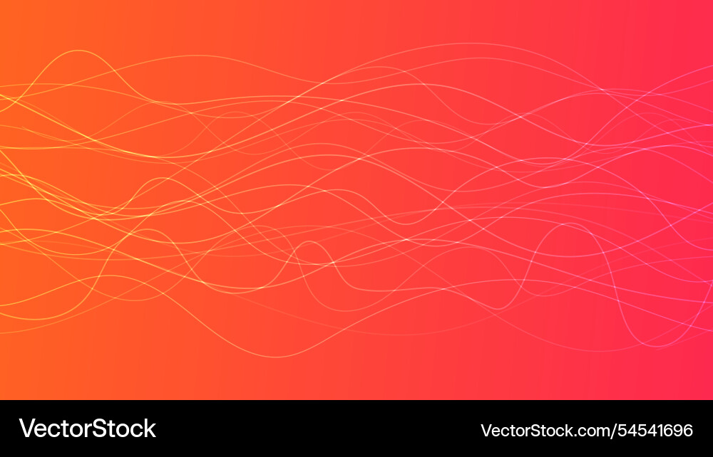 Abstract gradient background with wave beams Abstract gradient background with wave beams vector image